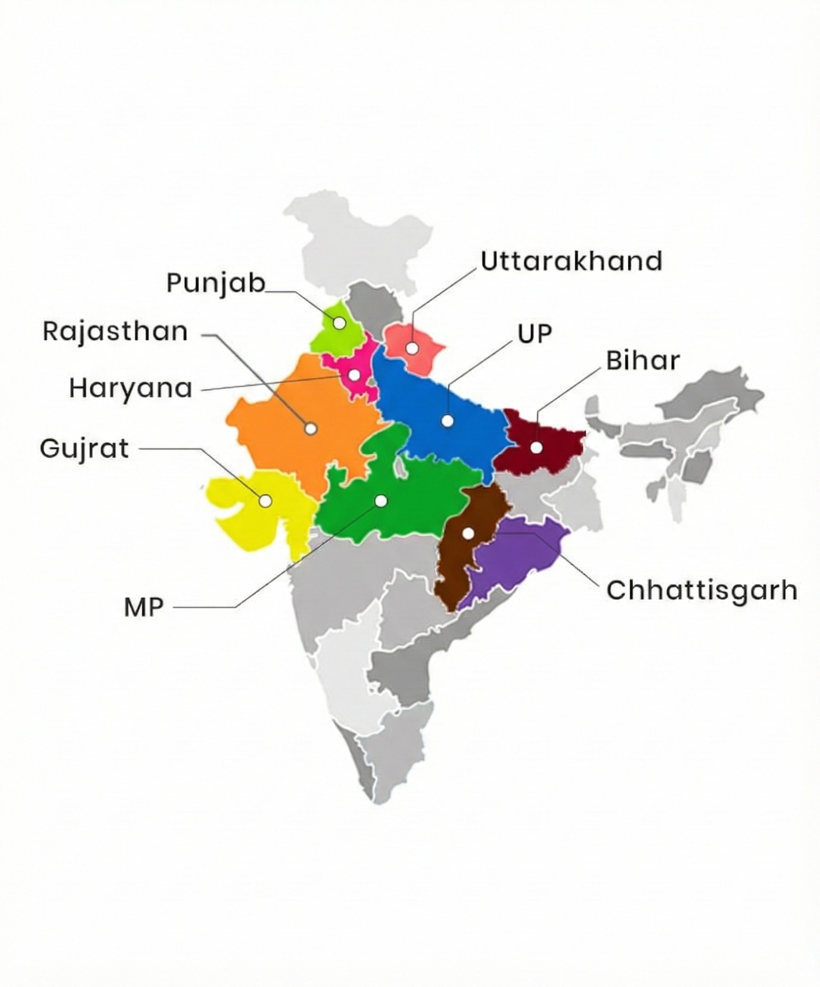 Shree Pesticides Udaipur Locations